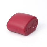 Lily Treacy PU Leather Jewelry Ring earrings box case with LED light, lighted jewelry box for Proposal Engagement