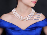 Lily Treacy Japan Akoya Pearl Necklace Earrings set 18
