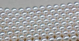 Japanese Akoya Pearl Necklace UNSTRUNG 7-7.5mm/ 7.5-8mm / 8-8.5mm / 8.5-9mm / 9-9.5mm / 9.5-10mm fully drilled Strand WITHOUT clasp for DIY