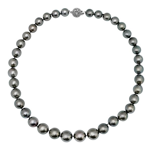 LILY TREACY 10-14MM TAHITIAN PEARL GRADUATE STRAND IRINE NECKLACE