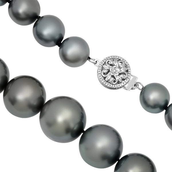 LILY TREACY 10.5-15.5MM TAHITIAN PEARL GRADUATE STRAND REBECCA NECKLACE