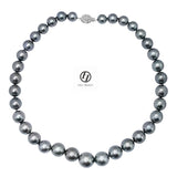 LILY TREACY 10.5-15.5MM TAHITIAN PEARL GRADUATE STRAND REBECCA NECKLACE