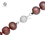 Lily Treacy 9-10mm Freshwater Pearl Necklace Strand Ada 18