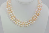 7-8mm Freshwater Pearl white multi-color Opera 50