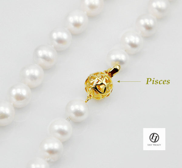 clasp for necklace or bracelet jewelry making DIY star sign 18K Yellow Gold on 925 Sterling Silver
