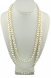 7-8mm Freshwater Pearl white multi-color Opera 50