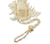 7-8mm Freshwater Pearl white multi-color Opera 50