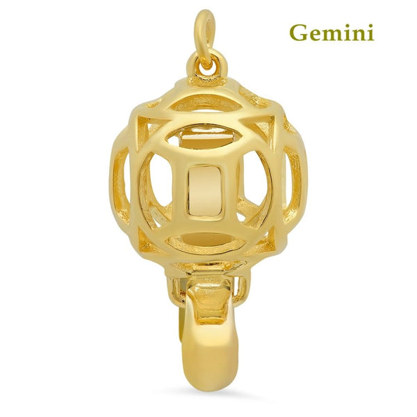 clasp for necklace or bracelet jewelry making DIY star sign 18K Yellow Gold on 925 Sterling Silver