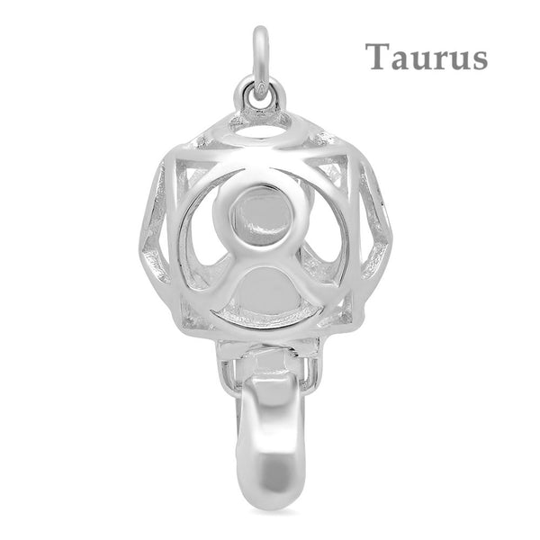 Lily Treacy "Star Sign" 10mm Platinum Plated Sterling Silver Clasp Personalized