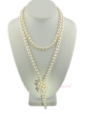 7-8mm Freshwater Pearl white multi-color Opera 50