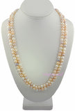 7-8mm Freshwater Pearl white multi-color Opera 50