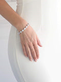 Tennis Bracelet Top CZ Pear Cut 23ctw 6.5