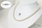 Lily Treacy Japan Akoya Pearl Necklace Earrings set 18