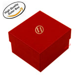 Lily Treacy PU Leather Jewelry Ring earrings box case with LED light, lighted jewelry box for Proposal Engagement