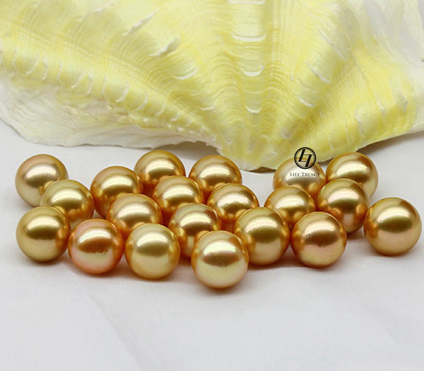 Golden Southsea Pearls, Philippines Golden Pearls