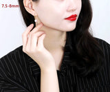 Akoya Pearl Drop Dangle Hook Earrings 18K Solid Gold white bridal 7.5-8, 8-8.5, 8.5-9, 9-9.5, 9.5-10mm by Lily Treacy