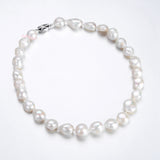 15-20mm Freshwater Baroque Pearl Necklace Strand White 18