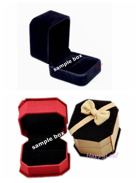 simulated ruby, emerald, sapphire, Stud Earrings 18K yellow Gold Plated 2ct princess cut halo square earrings