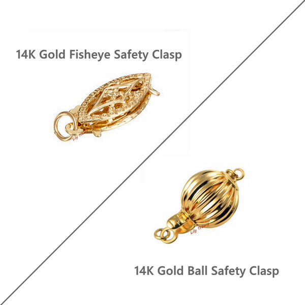 Lily Treacy Akoya Pearl Necklace strand 8-8.5mm 14K gold clasp Japanese white 18" bridal wedding