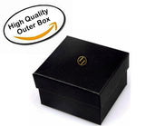 PU Leather Jewelry necklace pendant coin brooch Box Case with LED light for jewelry, Gift