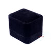 Lily Treacy Deluxe Black Velvet Ring Box Engagement,weddings, Pocket size