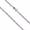 925 Sterling Silver Water Wave Singapore Chain Solid PremiumQuality Necklace 18