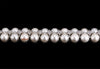 LilyTreacy Pearl Bracelet double row Quality 8mm Shell Pearl & Top CZ white 7.5