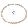 Lily Treacy 8.5-9.5mm Freshwater Pearl Necklace Strand  Raisa Pink 19