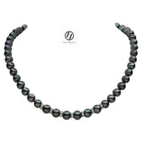 Lily Treacy Black Freshwater Pearl Strand Necklace 18